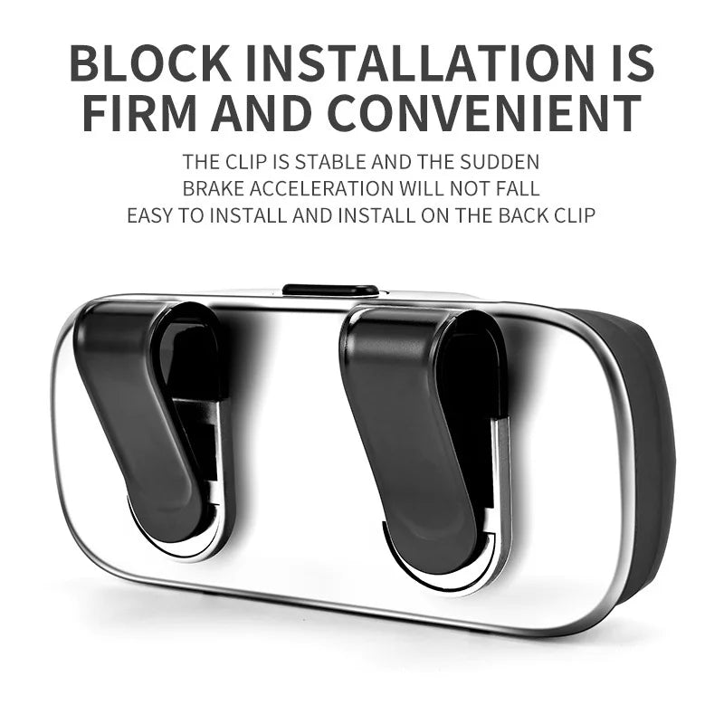 Audi Visor Clip Sunglasses Case; Luxury Car Interior Accessory