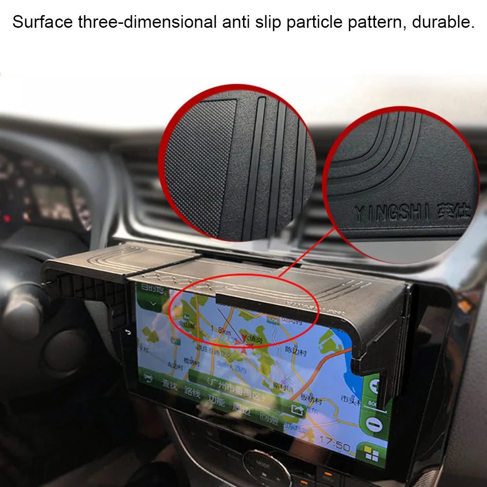 Car GPS Navigation Sun Shade Visor – Anti-Glare Screen Shield for 7–12 Inch Displays