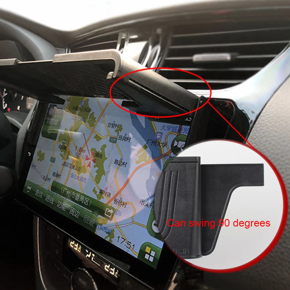 Car GPS Navigation Sun Shade Visor – Anti-Glare Screen Shield for 7–12 Inch Displays